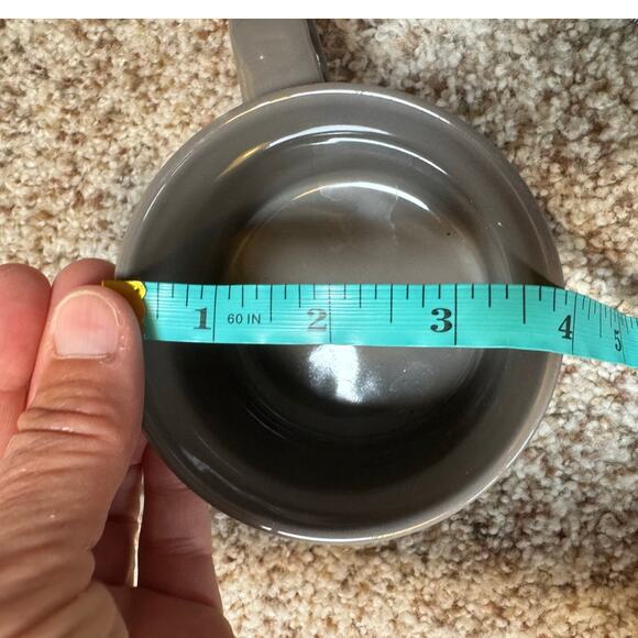 "Coffee is my Love Language" Gray Mug, Simple Clean font - Picture 4 of 6